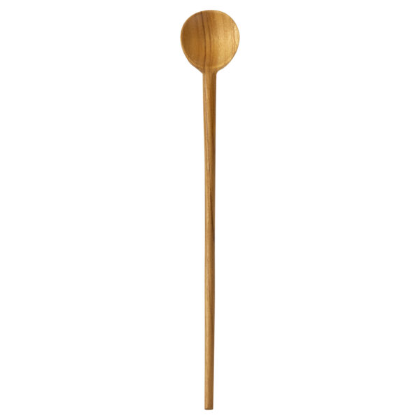 Teak Round Spoon - Image 2