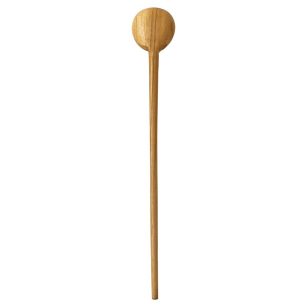 Teak Round Spoon - Image 3