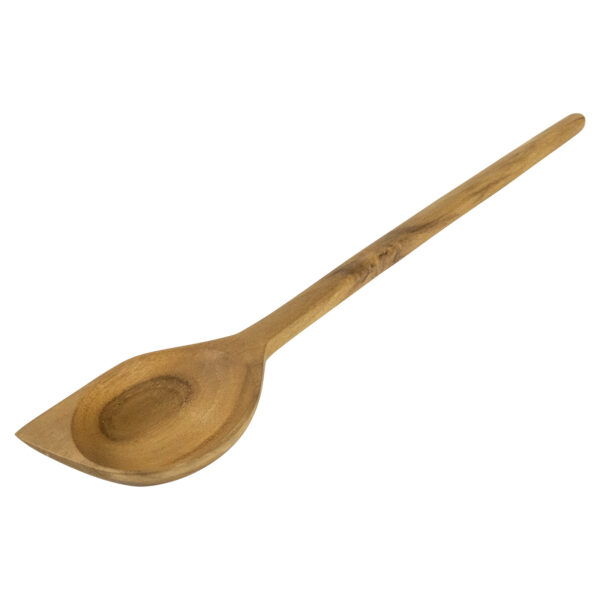 Teak Pointed Wooden Spoon