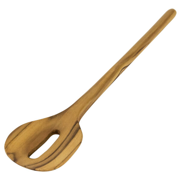 Teak Ginkgo Salad Servers - Image 2