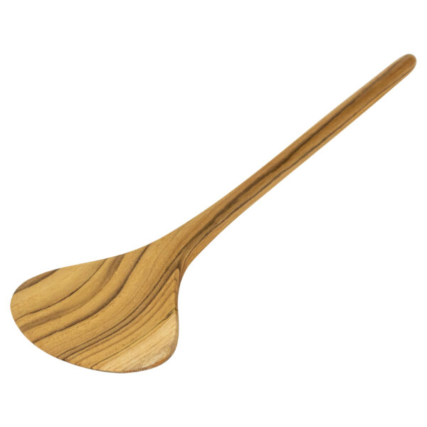 Teak Ginkgo Salad Servers - Image 5