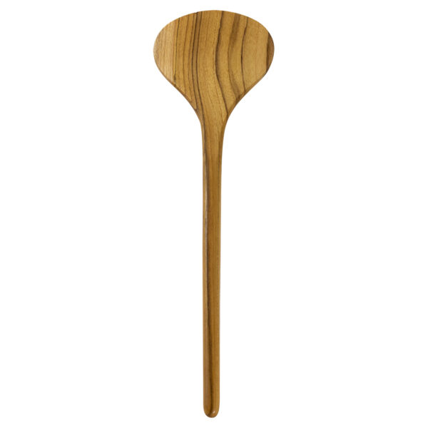 Teak Ginkgo Salad Servers - Image 6