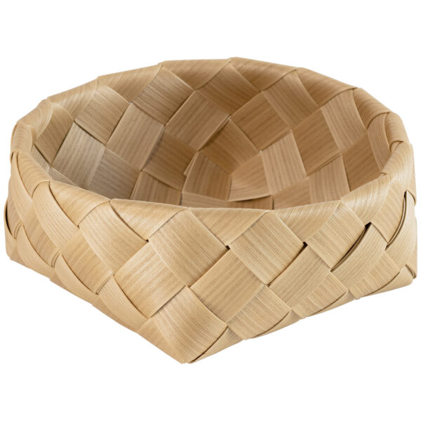 Flat Weave Basket - Round - Image 4